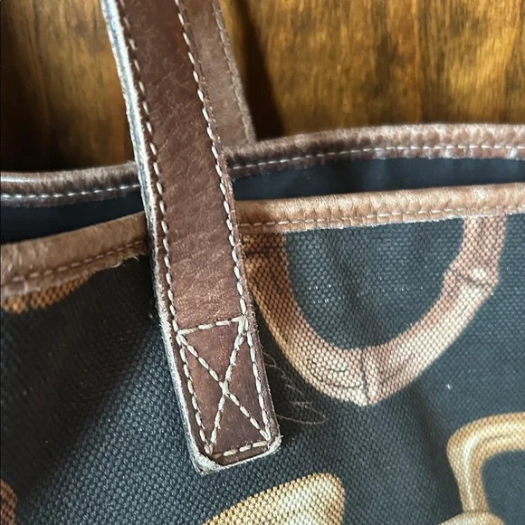 Gucci Black and Brown Tote Bag - Picture 5 of 16